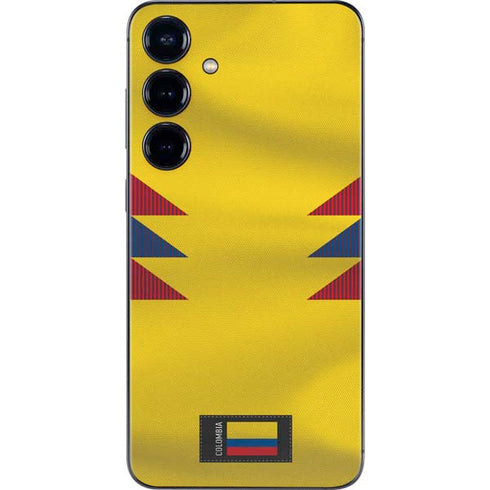 Colombia Soccer Flag Galaxy S25 Skin